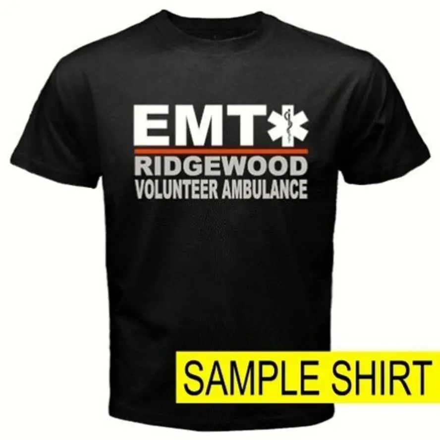 Фото Футболка скорой помощи EMT EMS, медицинский техник, фельдшер. Летняя хлопковая мужская футболка с коротким рукавом и круглым вырезом, новинка S-3XL №2