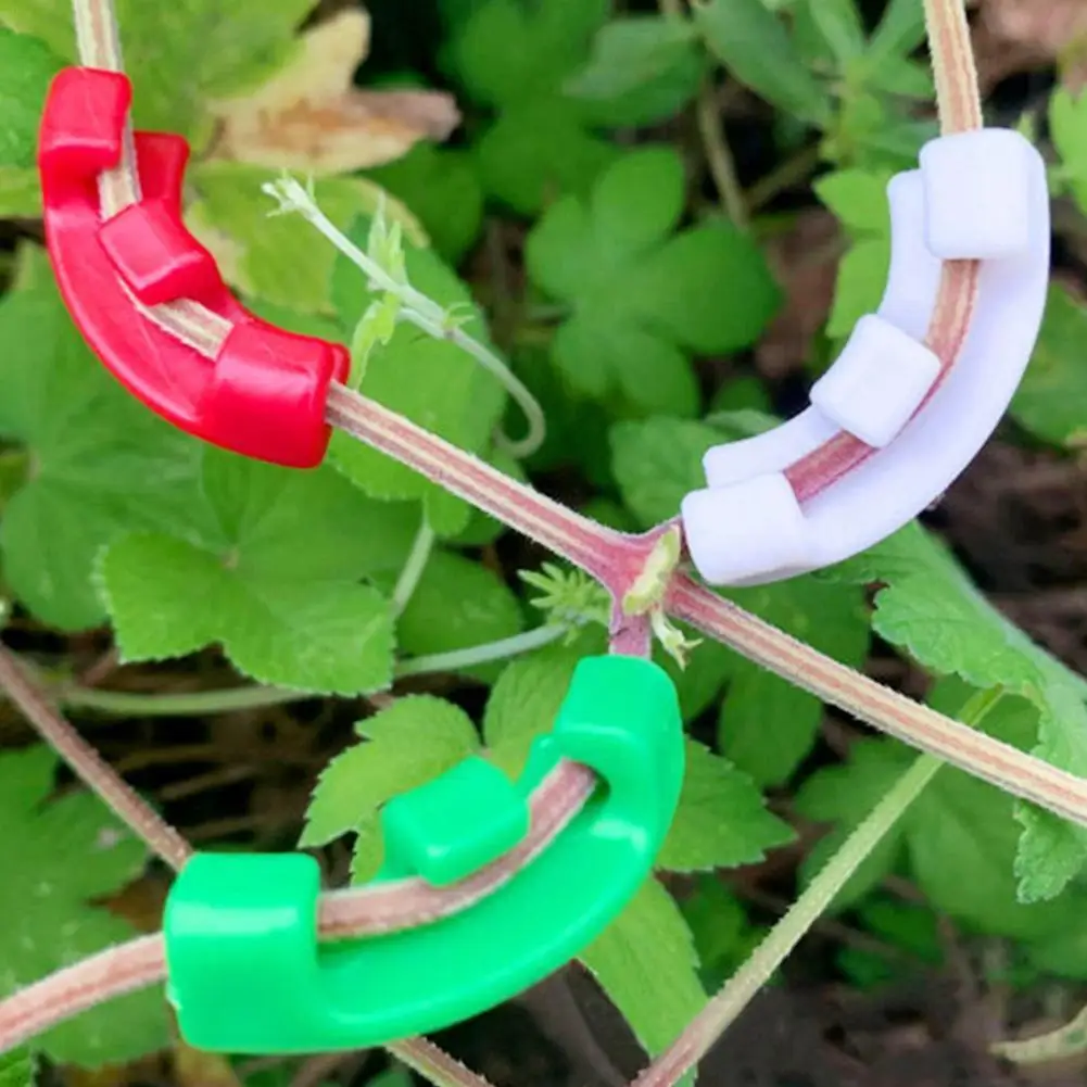 

100pcs 90Degree Plant Branches Bender Reuseable LST Clips Low Stress Plant Training Control The Growth Avoid Plants Crowding