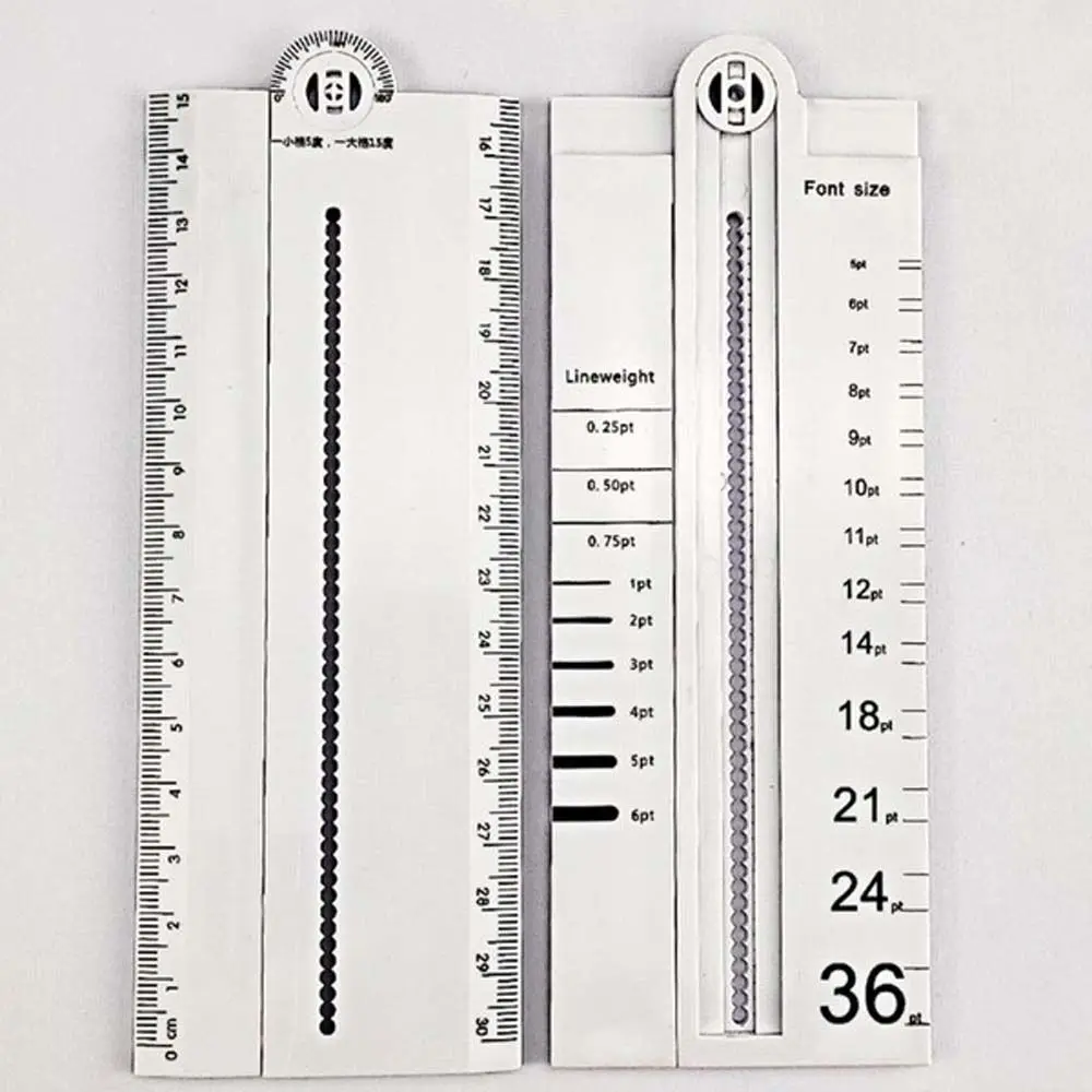 

Simple Style Student 30cm Stationery Supplies Compass parallel Ruler Drawing Tool Rectangle Ruler Protractor
