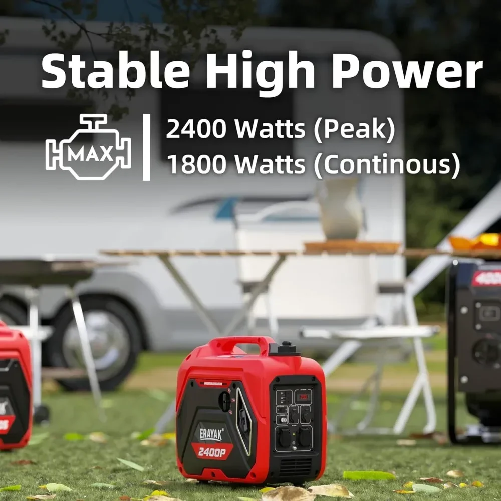 Onduleur portatif 2400W для домашнего использования маленький генератор супер silencieux