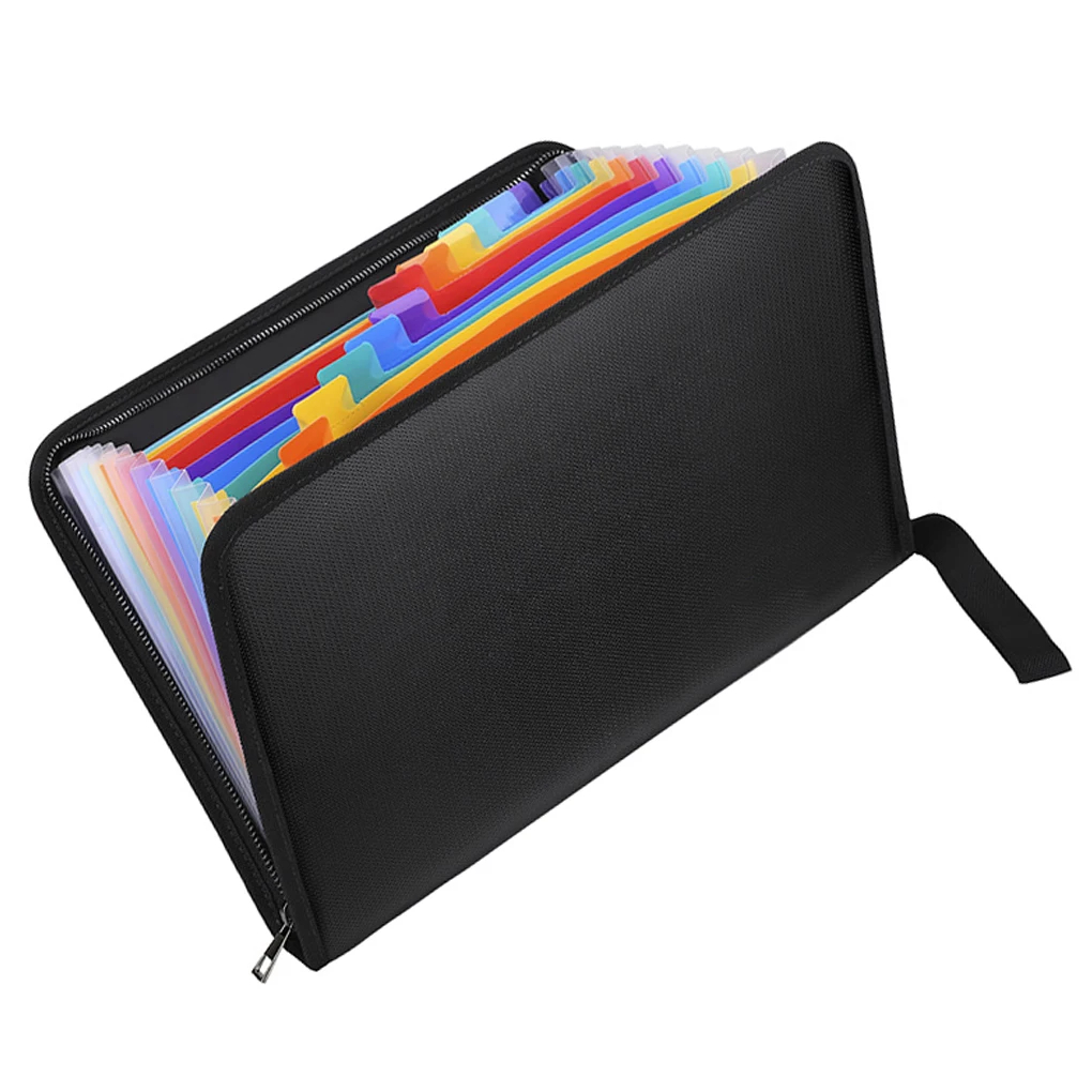 

Waterproof File Holder Anti-fire Documents Bag A4 Paper Organizer