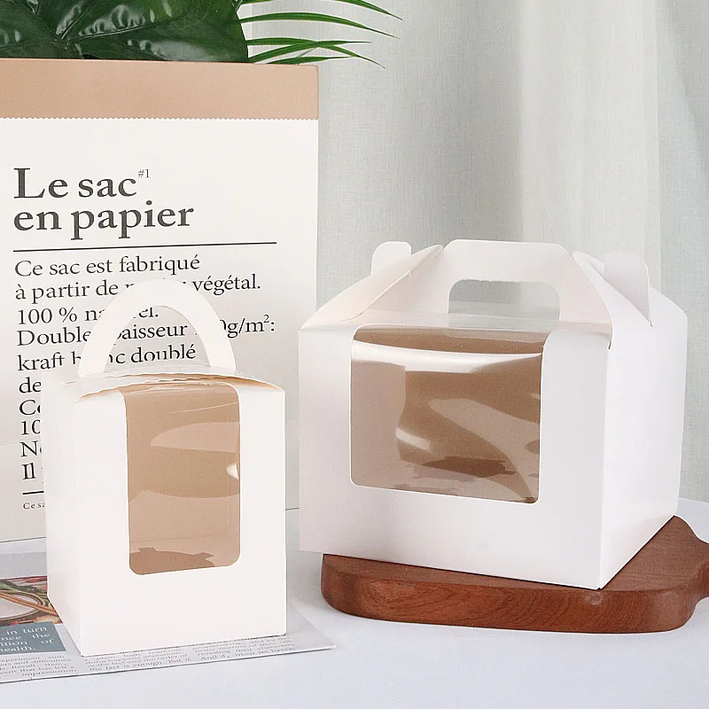 Картонная коробка для кексов 1/2/4/6 чашек