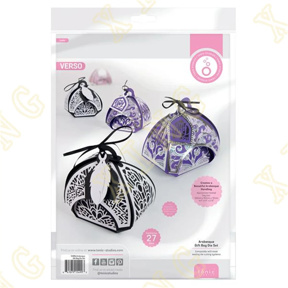 Арабика Подарочный пакет штампованный набор металлическое ремесло режущие