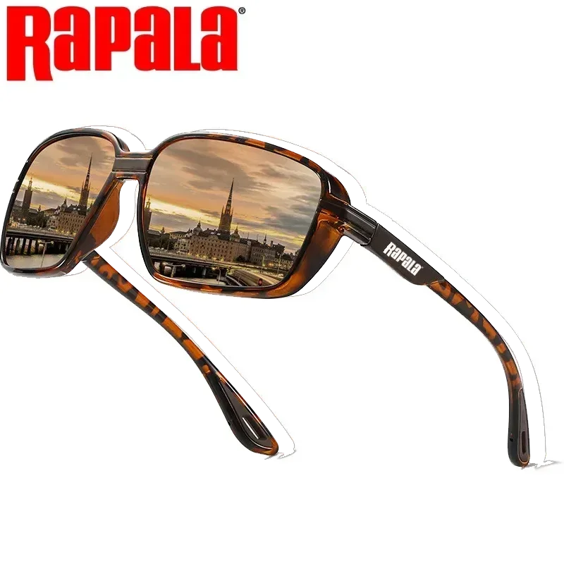 Фото Новые поляризационные солнцезащитные очки Rapala 2026 года, оригинальные, для рыбалки, вождения, туризма, классические мужские очки с защитой UV400 №4
