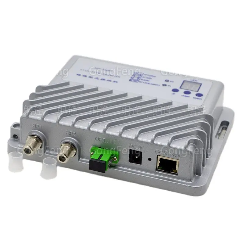 New AS-1000M/D2 Broadband Optical Receiver 1100~1600nm FTTH/FTTB Digital Television SC/APC Optical Receiver With AGC,ATT,EQ