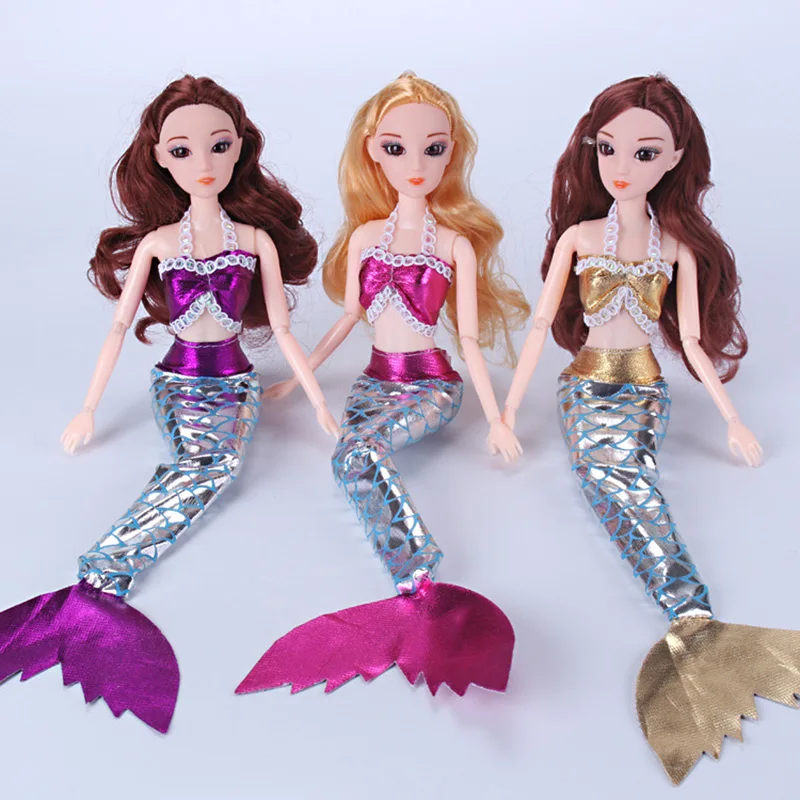 

Doll Clothes for 30cm Doll Diy Dress Up Mermaid Fashion Clothes Set Girls Play House Kid Children Toys