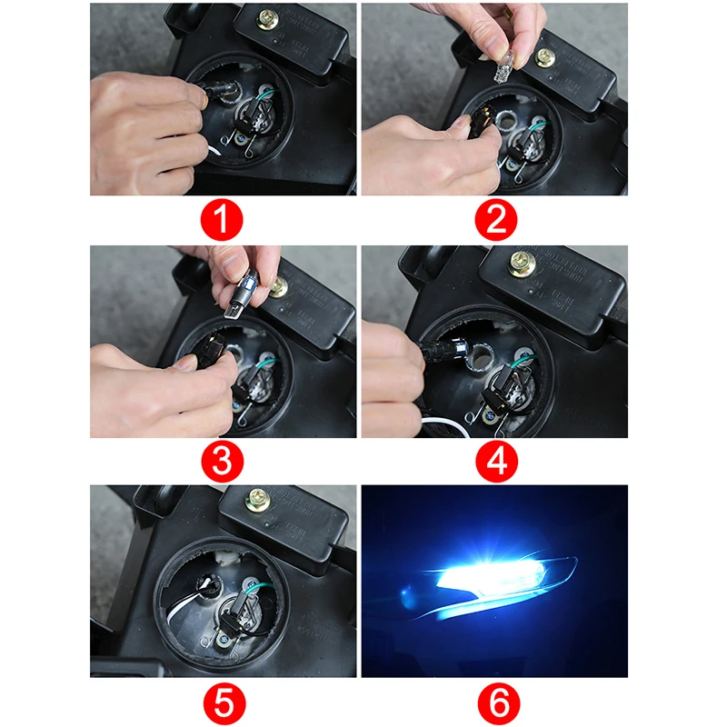 2 шт. светодиодные парковочные лампы W5W T10 Canbus для Toyota Corolla E180 2014 2015 2016 2017 2018 |