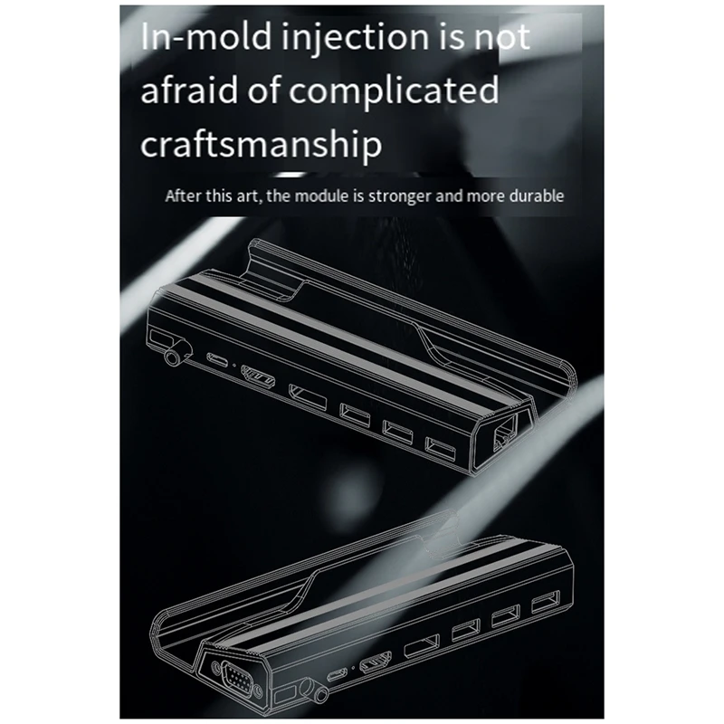 

Док-станция YCE 8 в 1, USB 3,0 дюйма, 4K @ 60 Гц