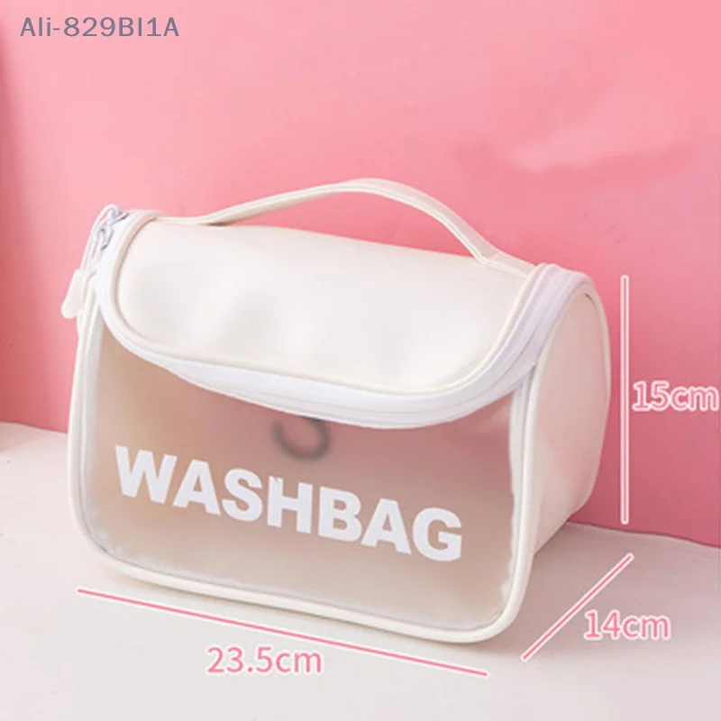 

Ins Style Large Capacity Makeup Bag For Women's Portable High-end Waterproof Travel Products Washing And Storage Bag