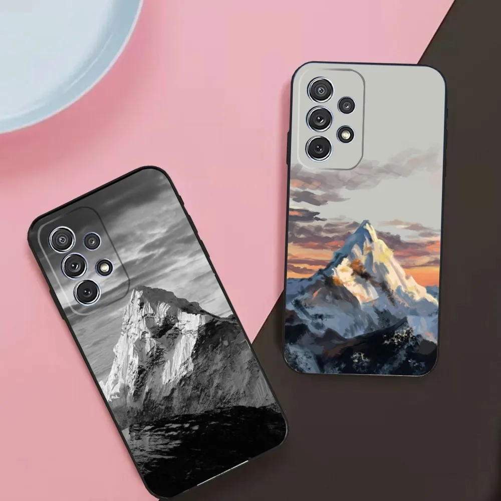 Чехол для телефона Cool Everest Samsung Galaxy A13 A21s A22 A31 A32 A52 A53 A71 A80 A91 мягкий черный чехол