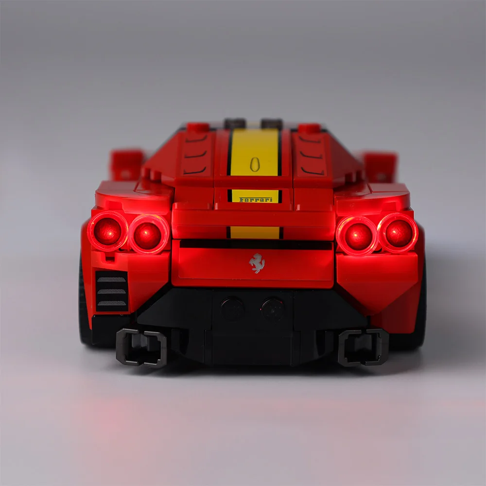 Детский набор для 76914 скоростных чемпионов Гоночная машина 812 игрушки творчества