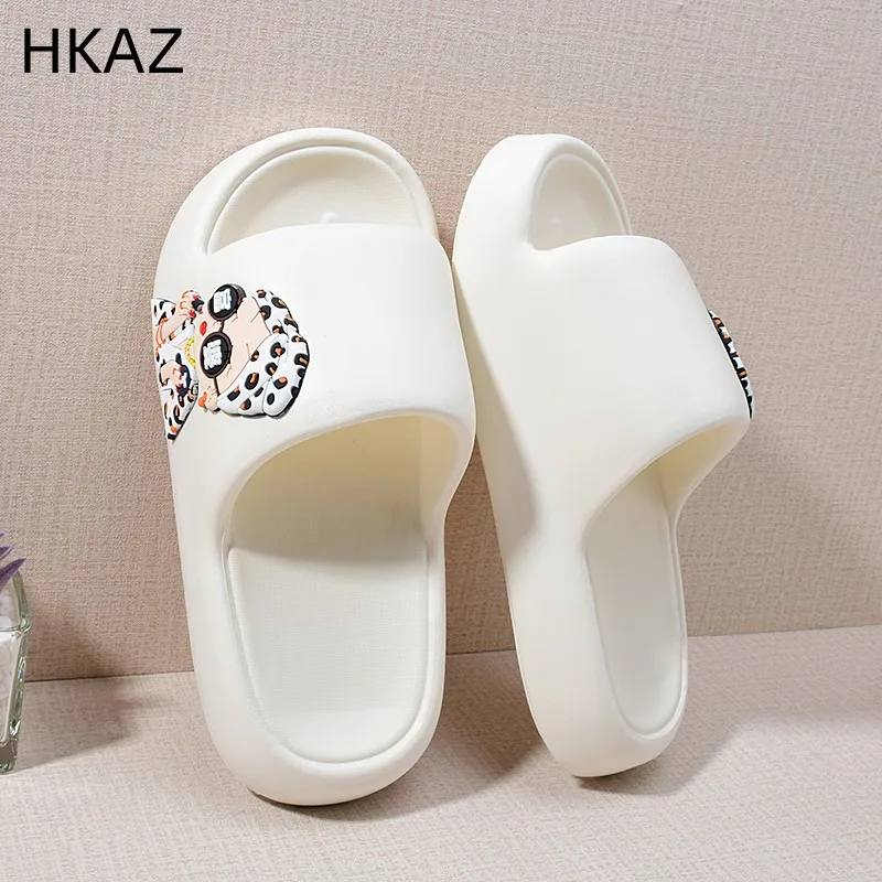 

Slippers Women Outdoor Fashion Bathroom Indoor House Non-slip Platform Home Non-slip Breathable Beach Comfortable New In Summer