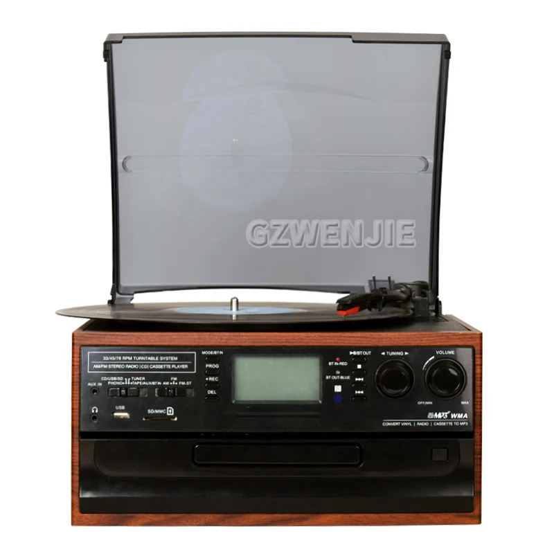 Преобразователь проигрывателя для с 33/45/78 об/мин сохранения виниловых