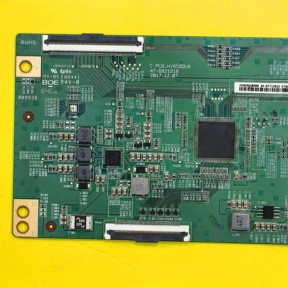 Фото 47-6021218 HV650QUBN90 C-PCB_HV650QUB Плата T-CON (логическая плата) для 65-дюймовых телевизоров H65A6140 E4ST6519RKU W65 65PFL5604/F7 D65-F1 E65-F1 65R6E1 №4