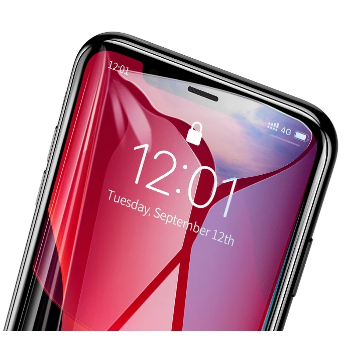 Защитное стекло Baseus SGAPIPH58S-KC01 для APPLE iPhone X XS 11 Pro 0.3 мм Full Screen Glass черный |