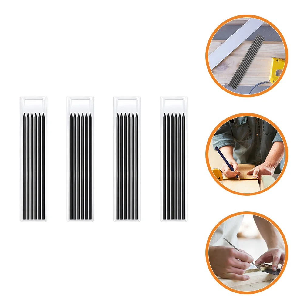 

24pcs Replacement Woodworking Mark Pencil Refill Carpenter Pencil Refill Leads
