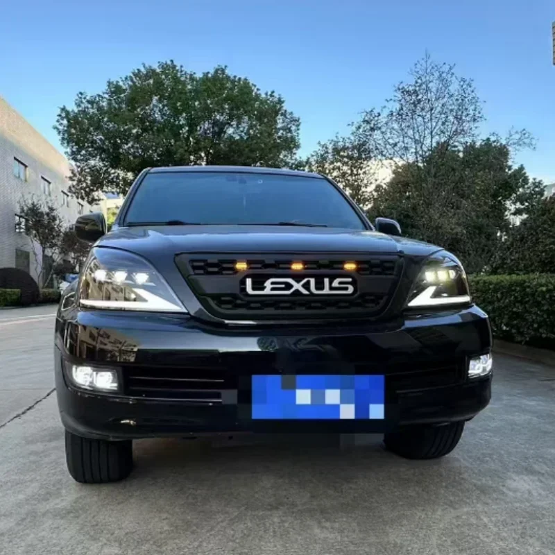 Светодиодные противотуманные фары в сборе для Lexus GX470 2002-2009 динамический