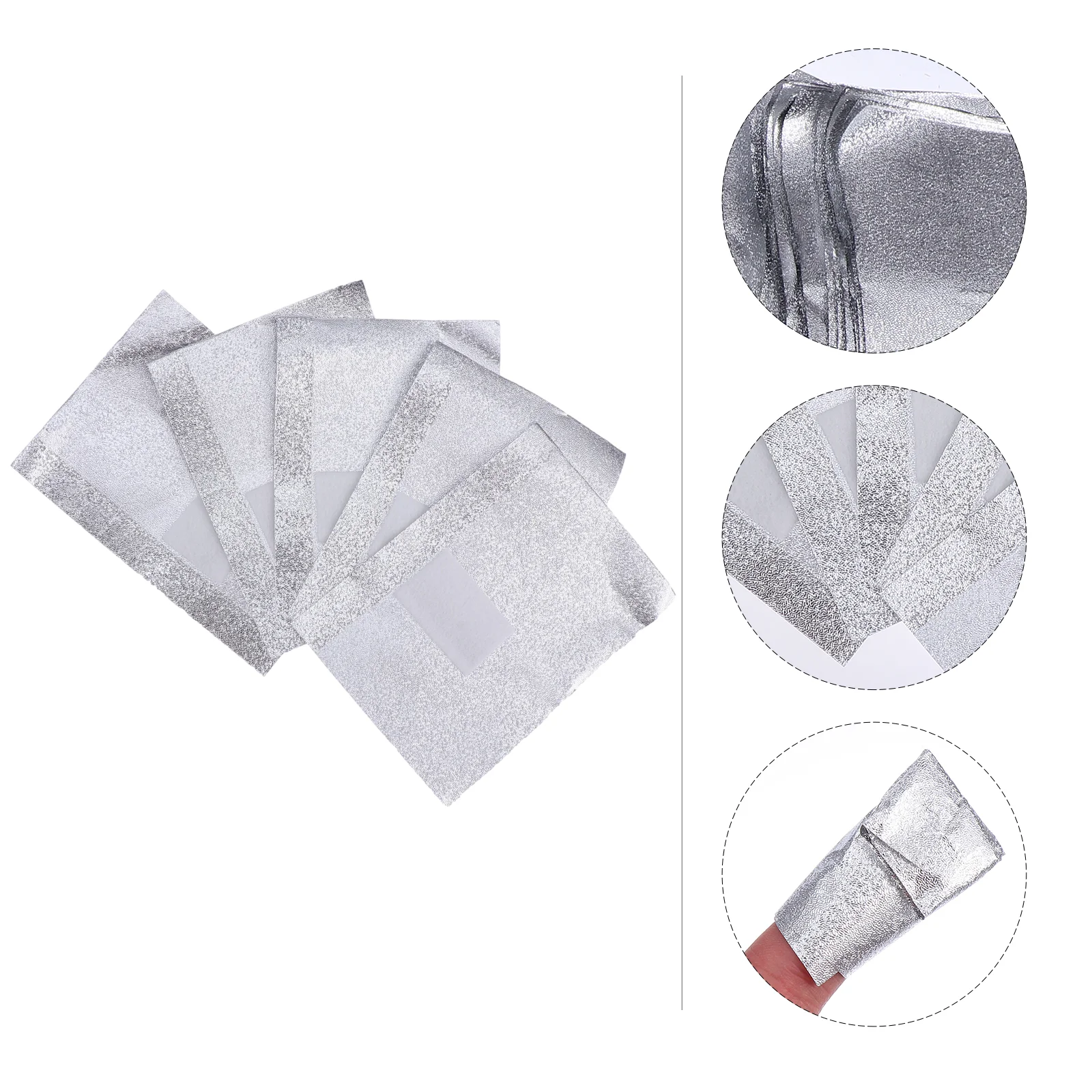 

Nail Remover Foilwraps Polish Soak Off Kit Removalpads Acrylic Tool Tin
