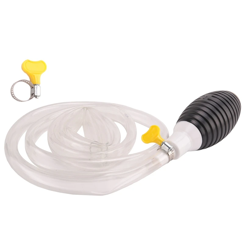 Сифон с высоким потоком 2 м ручной портативный автомобильный насос для переноса