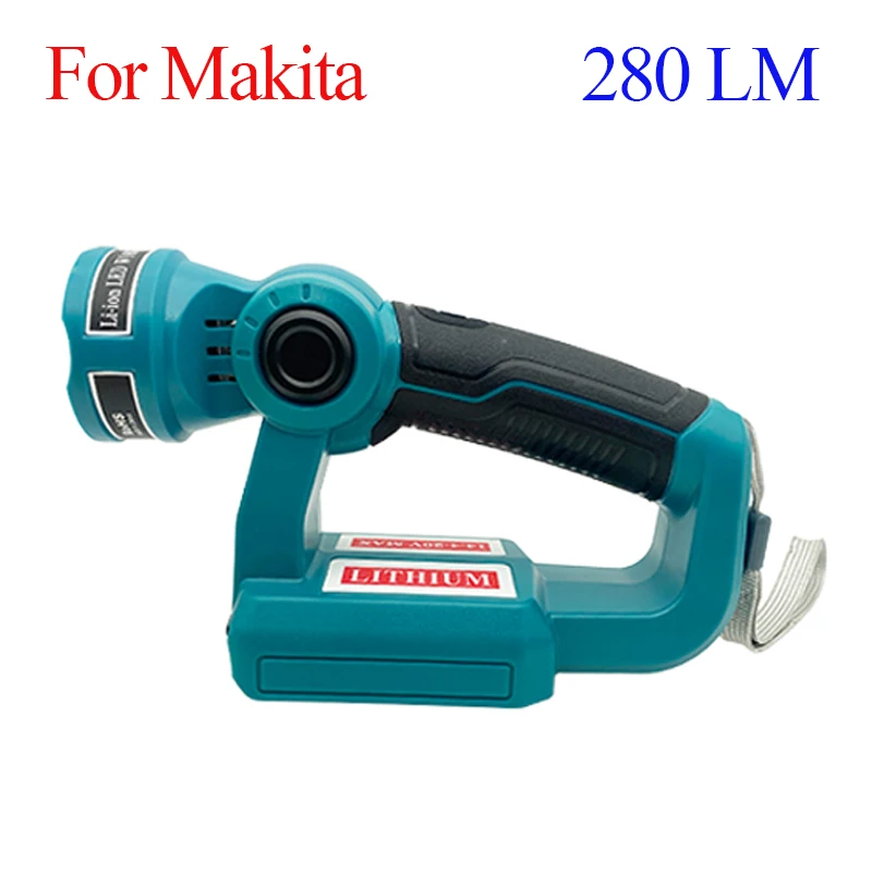

Портативная рабочая лампа Dawupine для аккумуляторов Makita BL1830 BL1430 280lm