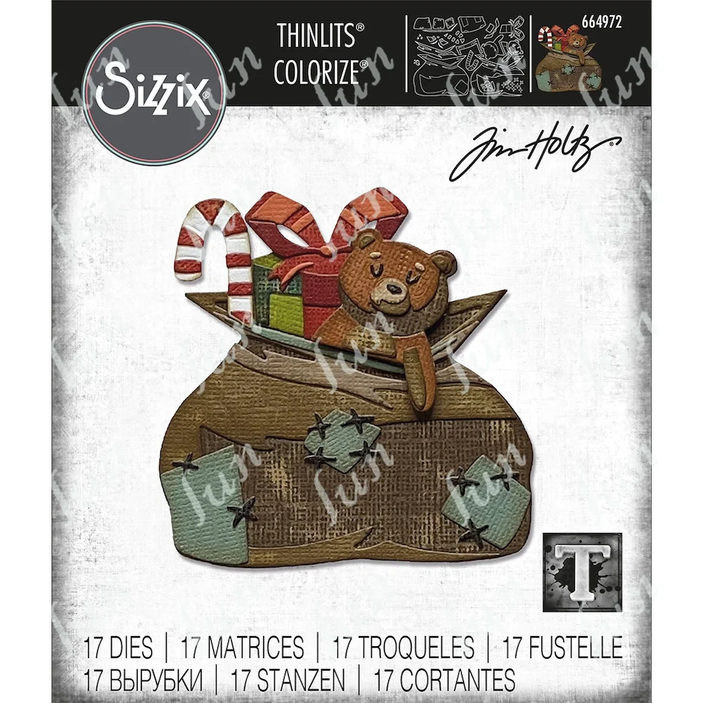 

Toyland Colorize Thinlits Dies Set Metal Cutting Die Scrapbook Diary Decoration Stencil Embossing Template Diy Card Handmade