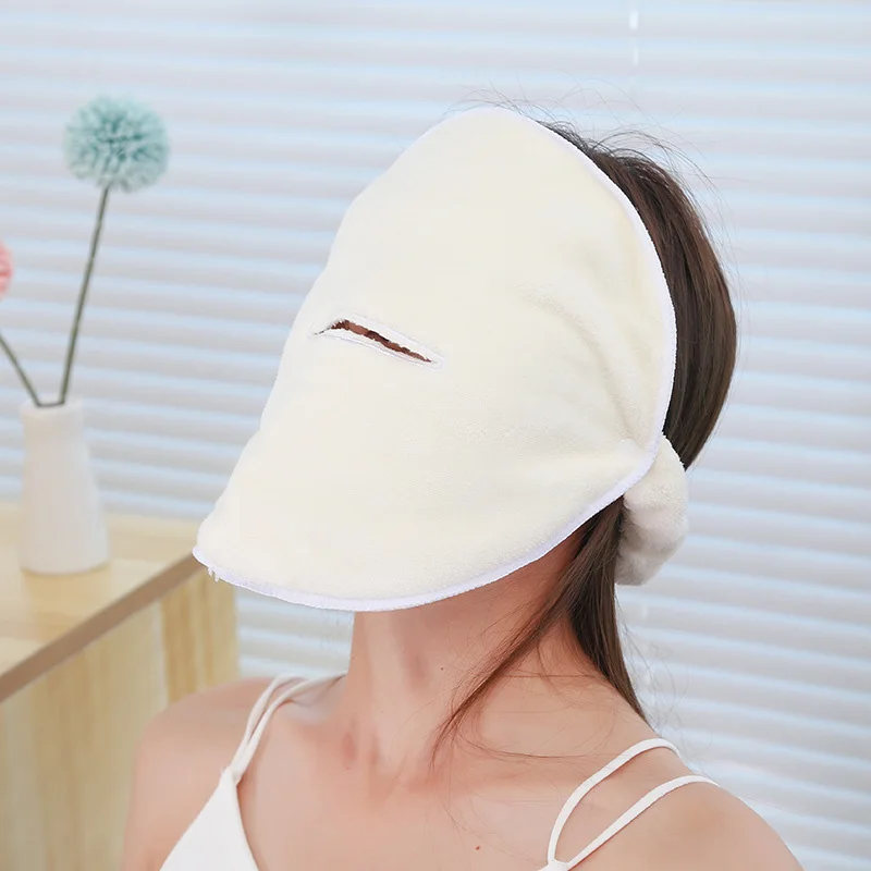 Новое многоразовое полотенце для лица отпаривания увлажняющая маска холодного и