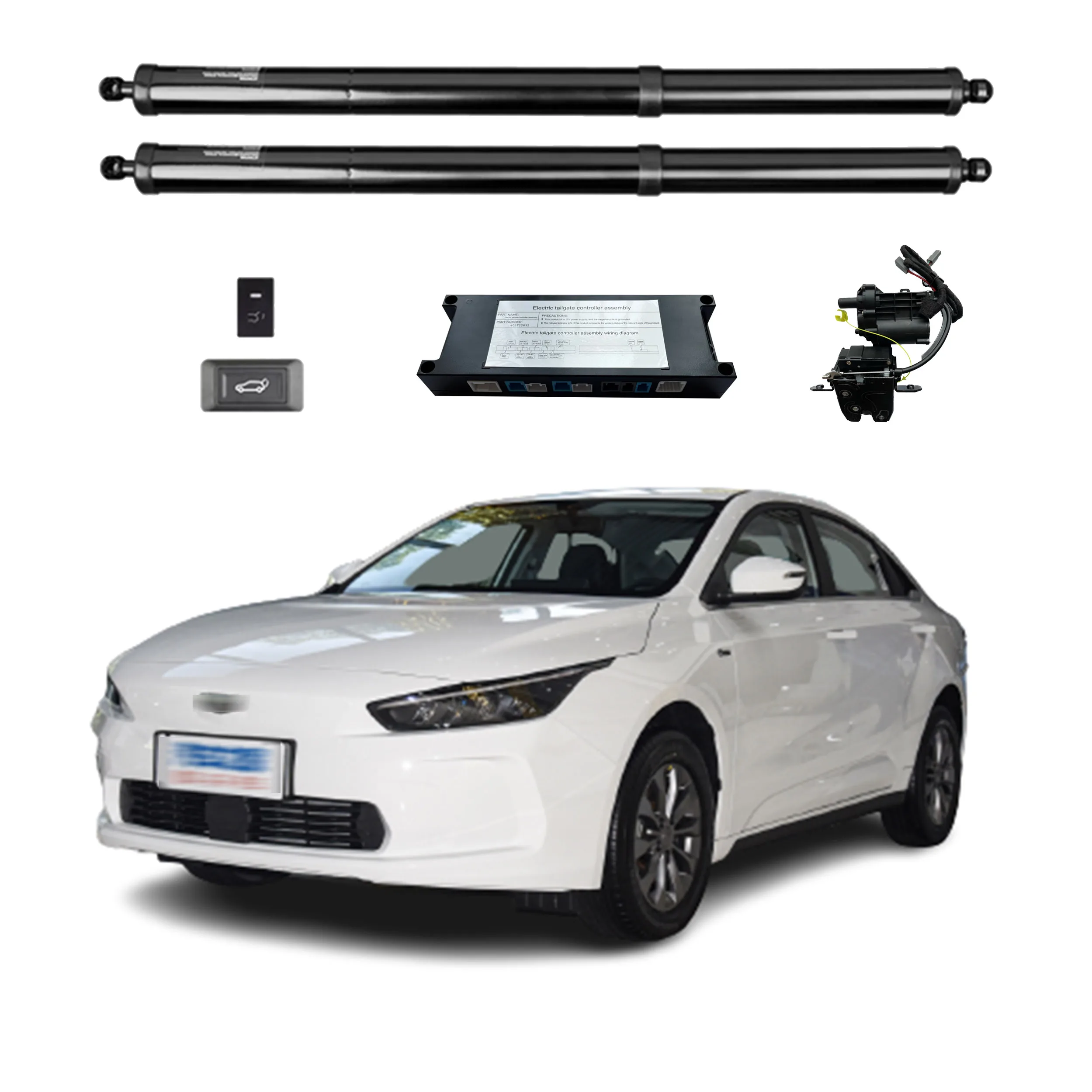 

For Geely Geomery A 2020+ Electric Tailgate Power Liftgate Auto Trunk Back Door Opener With Remote Control Funciton Soft-close