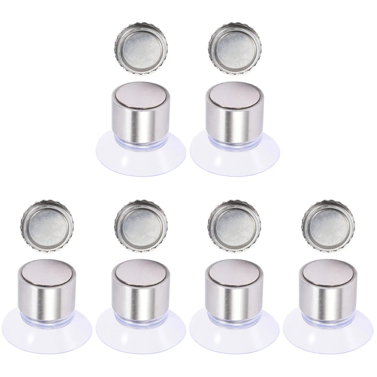 

6 Sets Soap Saver Soap Tray Soap Savers for Bar Soap Sucker Soap Holder Robe Hook Magnetic Soap Dish