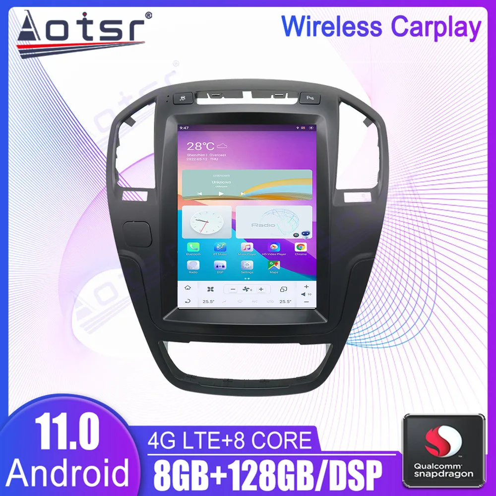 

Автомобильный мультимедийный радиоплеер Android стерео для Opel Insignia Vauxhall Holden CD300 CD400 2008 - 2013 GPS Navi головное устройство Qualcomm
