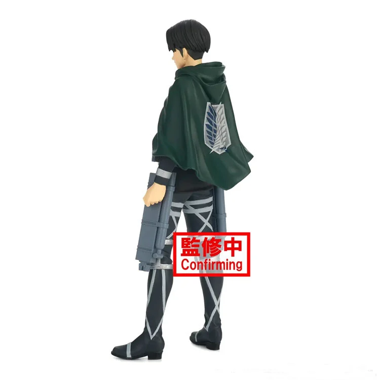 

In 2022 stock 16cm Japanese original anime figure Attack on Titan Eren Levi Ackerman figure collectible model toys for boys