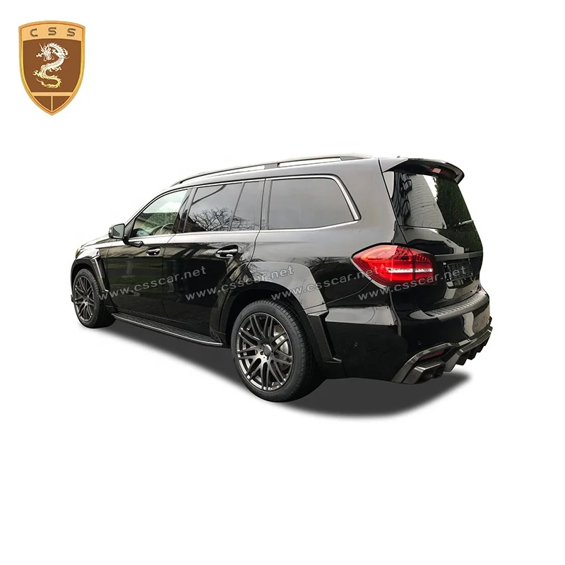 Фото Автозапчасти в стиле Brabs из стекловолокна, автомобильное колесо, арка для бровей, комплект раструб для крыльев для Mercedes Benz GLS X166 №5
