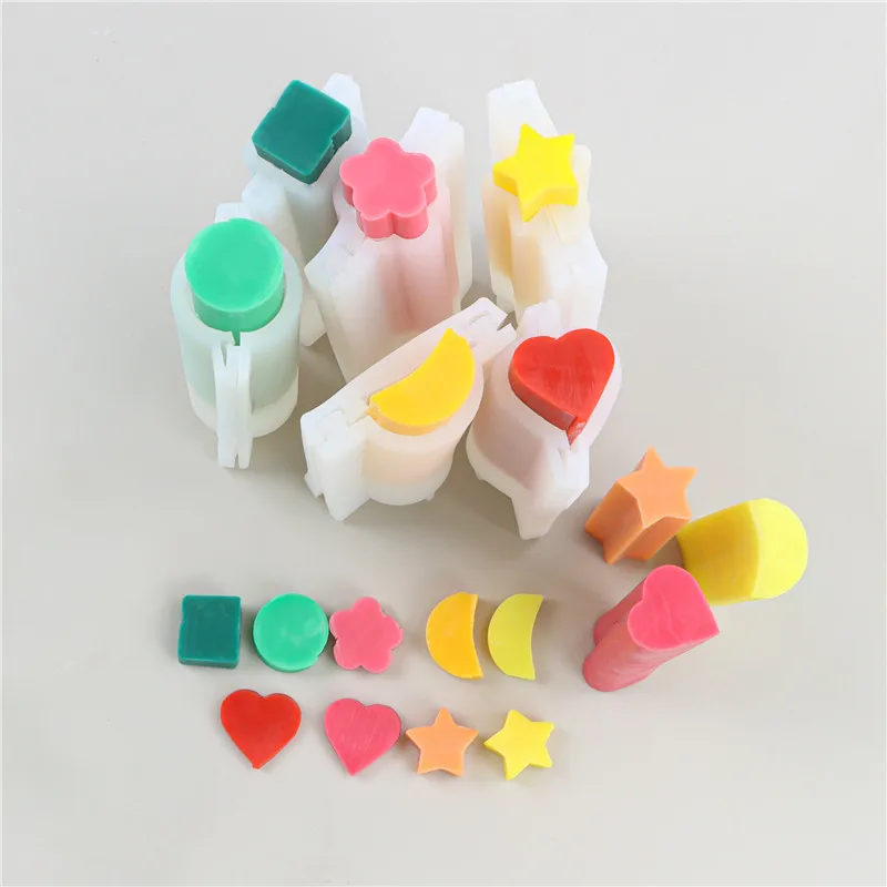 

Children's DIY Sandwich Round Square Tube Candle Cake Mould 12cm Silicone Mousse Tube Mould Soap Mold
