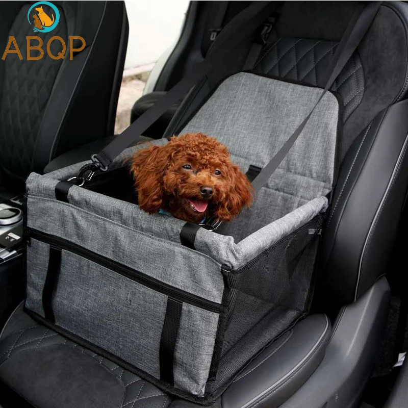 

Безопасная Автомобильная переноска для кошек и собак, воздухопроницаемые складные мешки для перевозки собак и кошек, задние сиденья для щенков