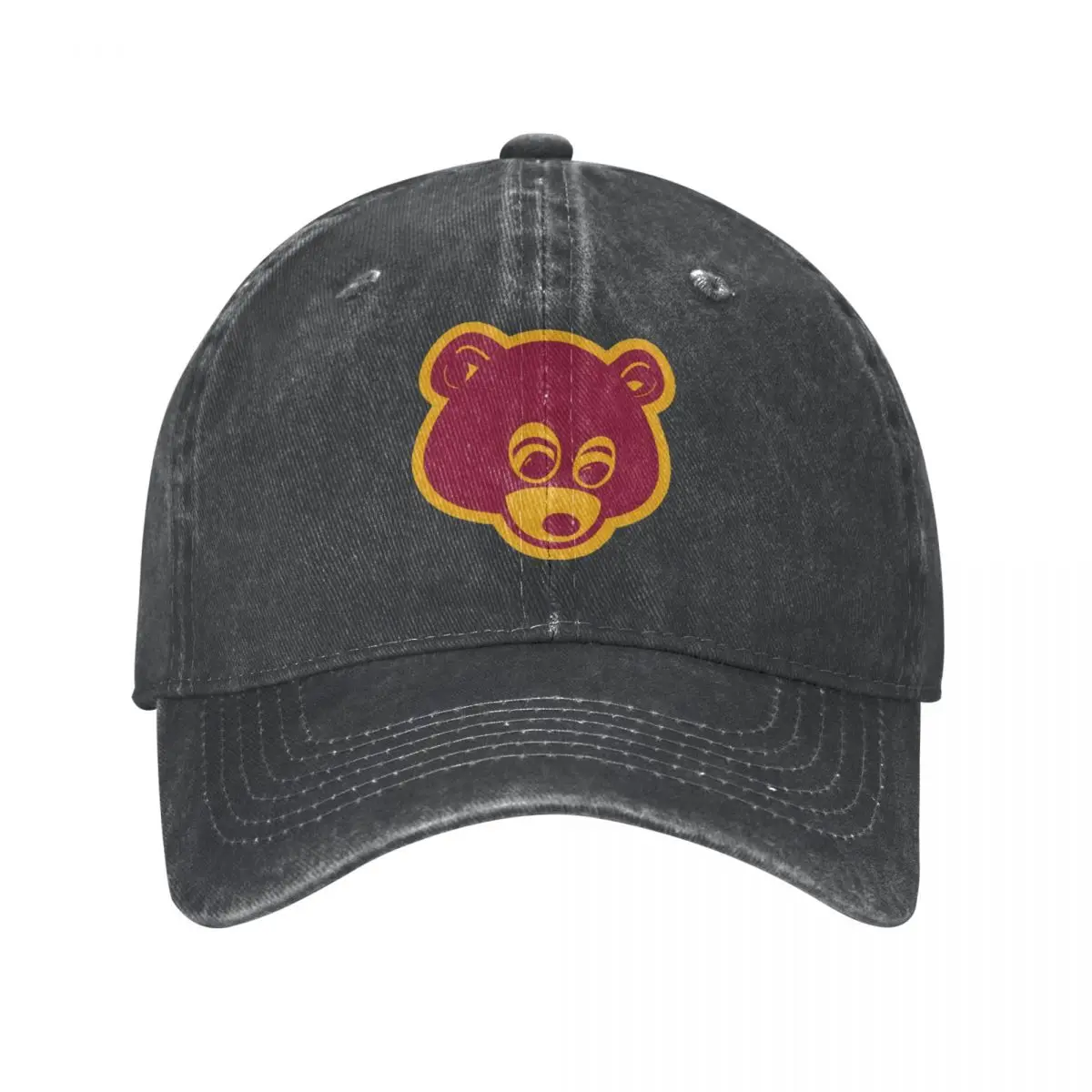 Фото Кепка Kanye West Ye Bear｠ 4, женская шапка, мужская шапка, женская шапка Боб, кепка для женщин и мужчин, бейсболка, бейсболка, Кепка №2