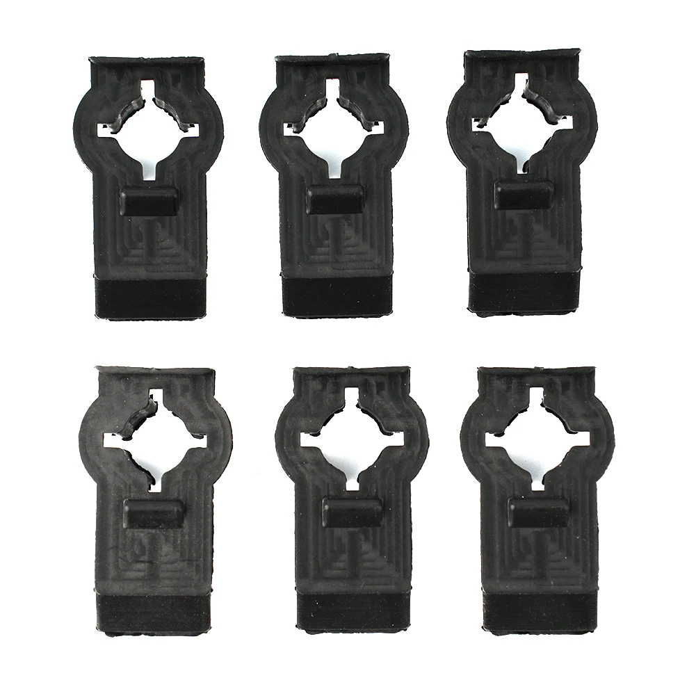 

Accessories Windo Regulator Clip Black For BMW X5 E53 (2000-2006) Front Left Pack Of 6 Right Useful *100% Brand