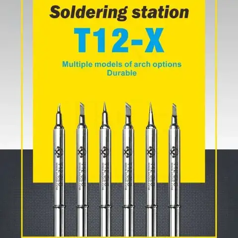 Паяльная станция OSS T12X 24 В, 5 А, 72 Вт, мощность 5S, нагревание 6S, расплавленная банка с наконечниками T12 для ремонта печатных плат, инструменты для ремонта сварки телефонной платы