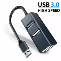 hi speed usb 3 0 hub cable adapter usb hub 4 port usb splitter for pc laptop notebook receiver computer peripherals accessories