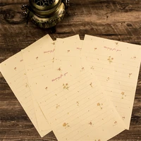 10pcs elegant floral envelopes letter paper fresh stationery valentines day holiday invitation packaging envelope