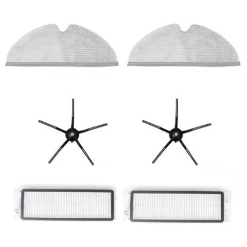 

EAS-Mop Cloth Edge Brush Filter For Xiaomi Roborock S50 S55 S6 Vacuum Cleaner