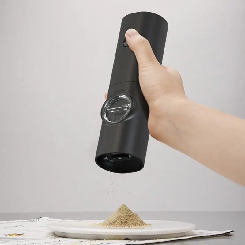 

Powder Gravity Induction Electric Pepper Grinder Sea Salt Kitchen Grinder Bottle Set Energy Saving Pepper Shakers Automatic