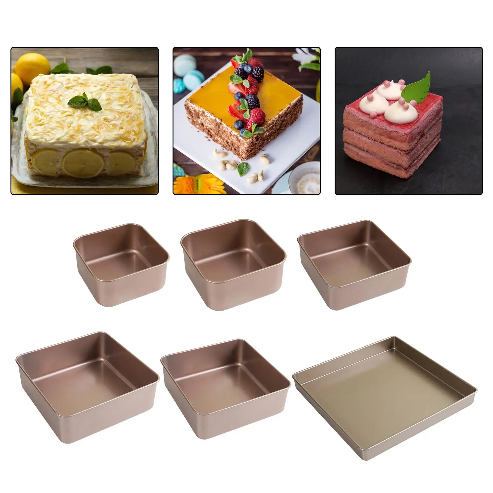 Прямоугольная форма для выпечки кухонные инструменты антипригарные формы