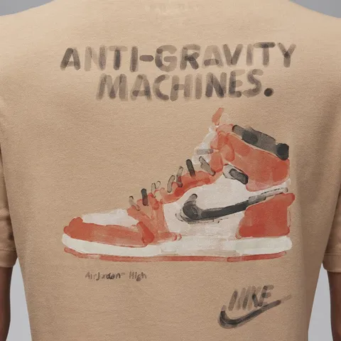 Новое оригинальное поступление, мужские футболки NIKE AS BRAND GFX SS CREW2, спортивная одежда с короткими рукавами