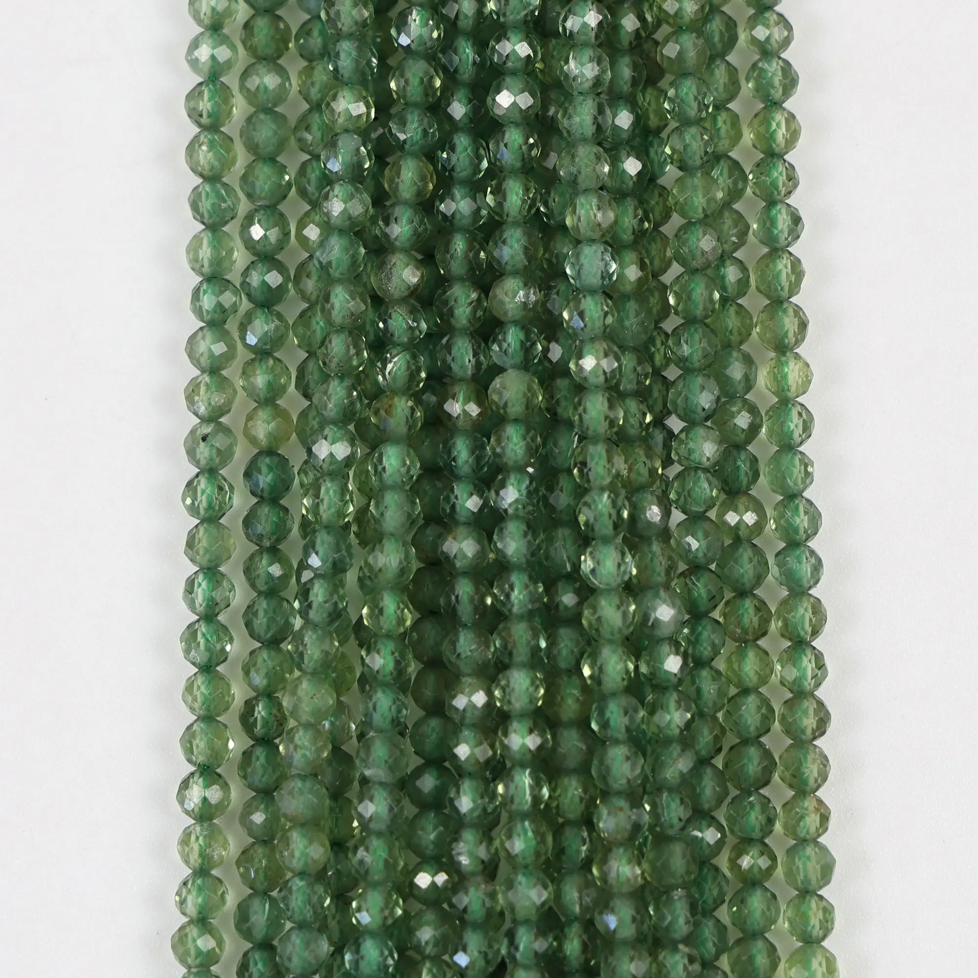 Abt.4 мм природный камень граненый агат лунный питерсит унакит свободные бусины