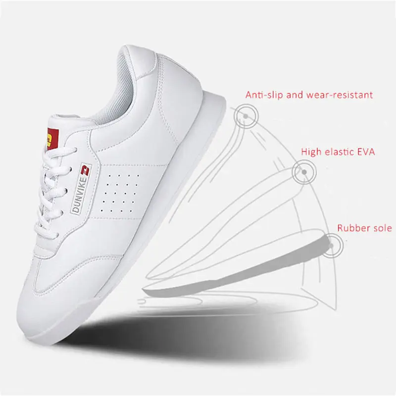 Women Aerobics Shoes Men's Boy's Sports Shoe Girls Aerobics Dance Shoes White Competitive Modern Jazz Hip-hop Gym Dance Sneakers