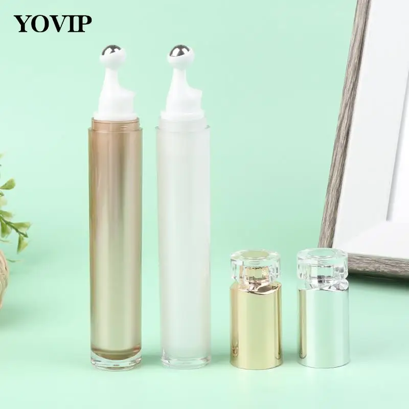 

1pcs Travel 15ml Thick Glass Roll On Essential Oil Empty Perfume Bottle Roller Ball Bottle