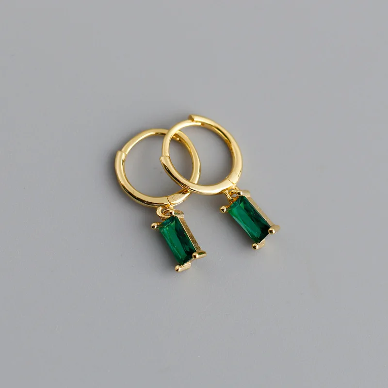 Маленькие Серьги-кольца-комплект Серег Из Нержавеющей Стали С Кубическим