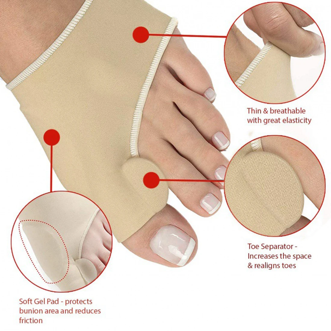 Рисунок 4 - Разделитель для пальцев ноги при