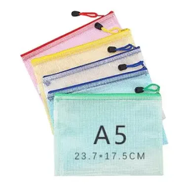 

ПВХ папка для файлов A4 A5 A6 B5 B4 A3, 5 шт., синяя