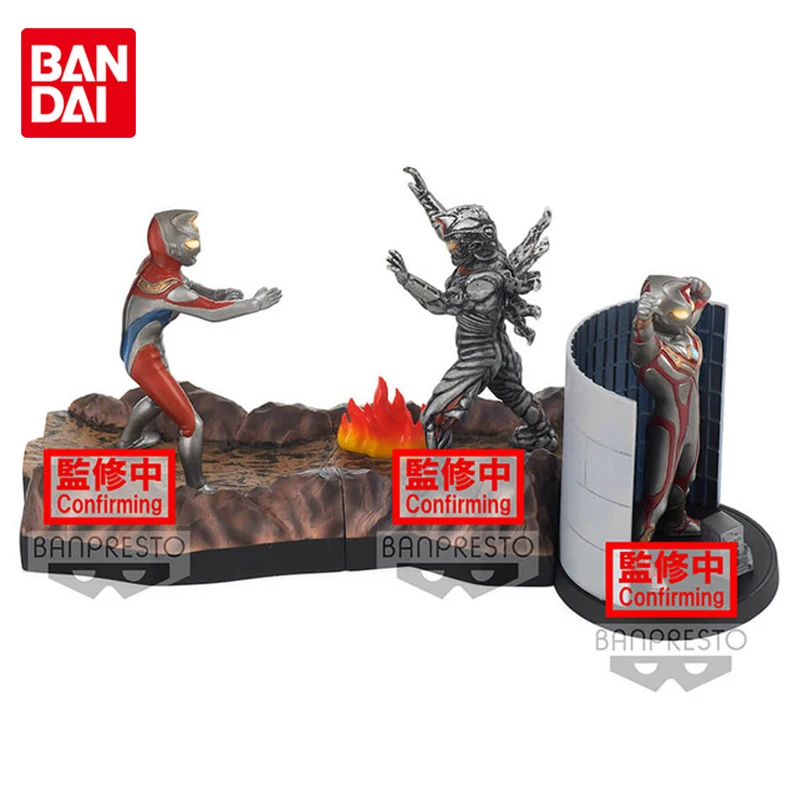 Фото BANDAI старание Ultraman Dyna супер синтетический человек-зверь зелганоид искусственные Dyna аниме экшн-Фигурки игрушки подарки №1