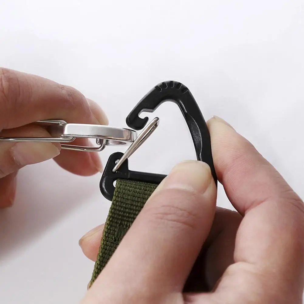 

2 шт./компл. наружные крючки для ключей, Нескользящие удобные крючки для ключей, подвесные крючки для ключей на открытом воздухе, зажимы для с...